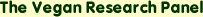 The Vegan Research Panel